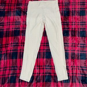 Cream Athleisure Leggings